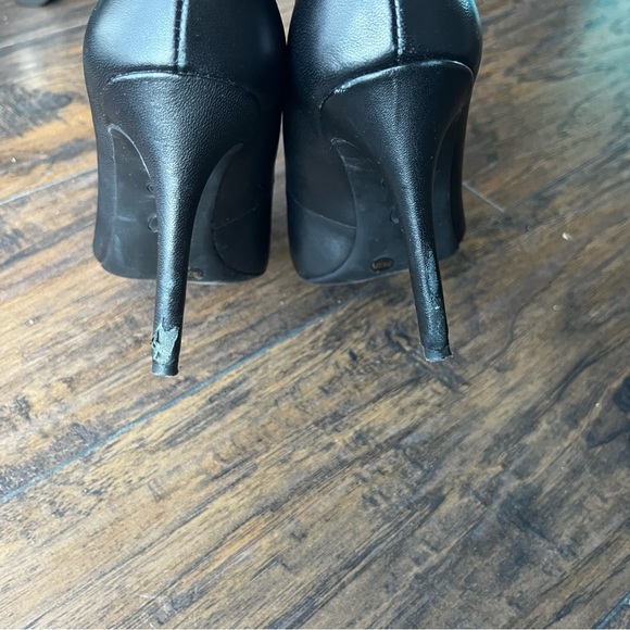 Jessica Simpson Heels Size 7 Black Pointed Toe - Picture 6 of 10